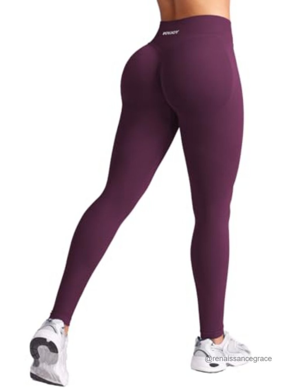 Seamless Scrunch Butt Lifting Leggings 24" High Stretch Yoga Gym